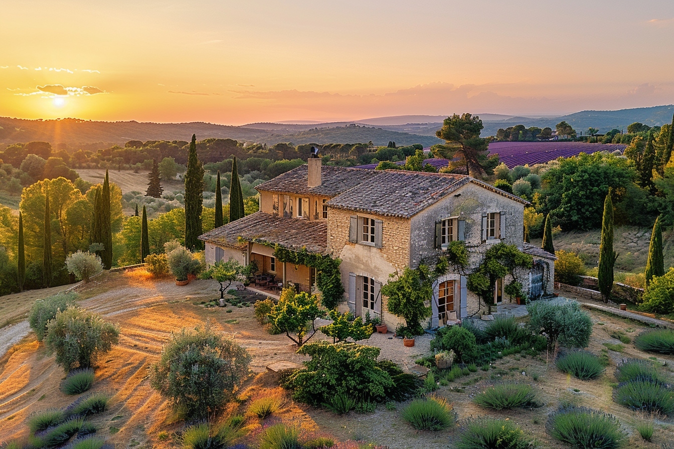 Vue panoramique d'une maison spacieuse et lumineuse à Aix-en-Provence illustrant le choix entre déménager ou agrandir sa maison